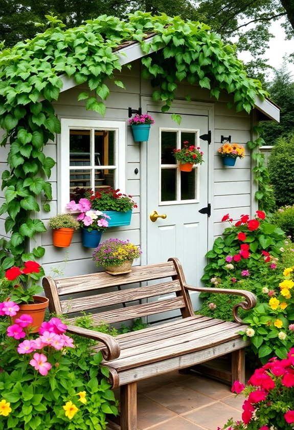 enhance your garden shed