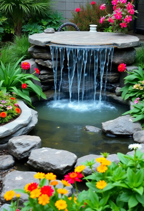 enhance your garden waterfall