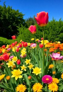 enhancing gardens with beauty