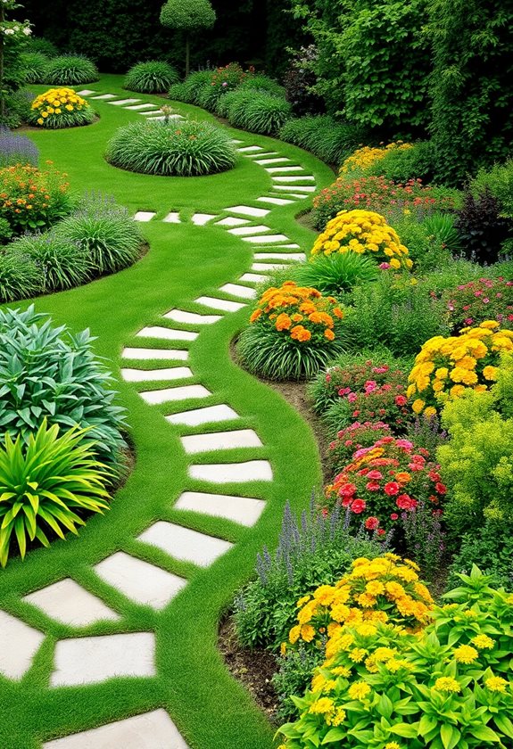 evaluate garden layout creatively