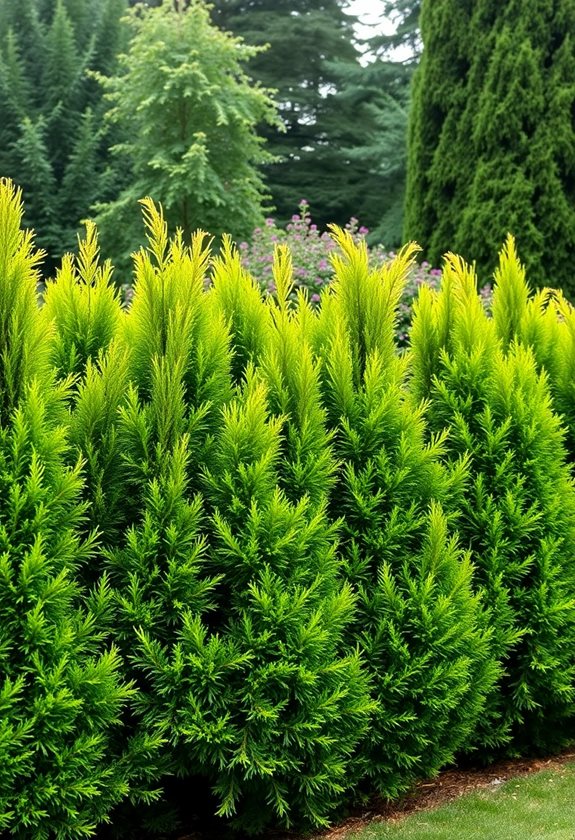 evergreen shrubs for privacy