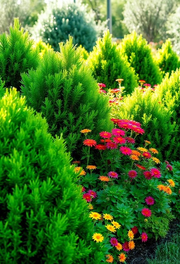 evergreen shrubs for year round beauty