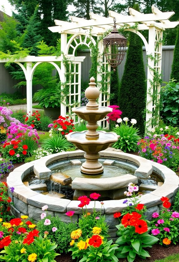 eye catching garden focal points