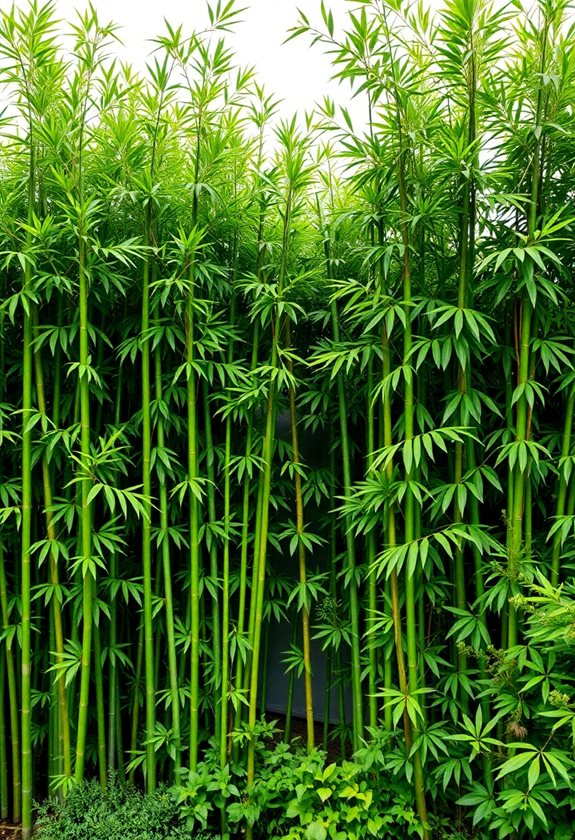 fast growing bamboo fencing options