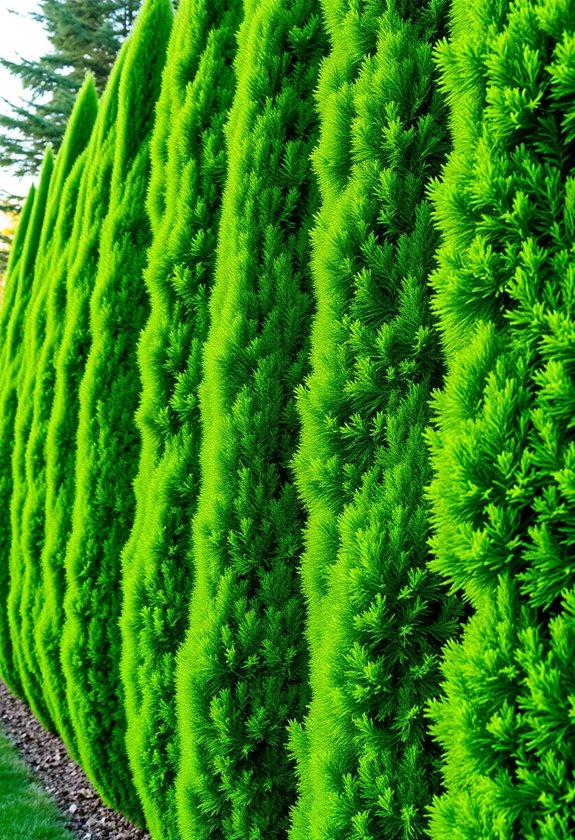 fast growing privacy trees