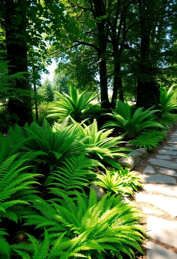 fern garden design ideas
