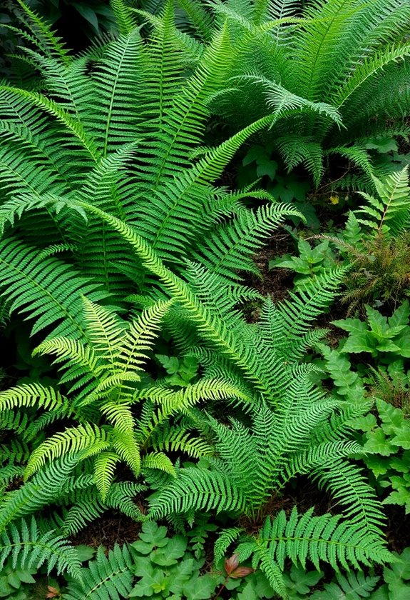 ferns enhance garden biodiversity