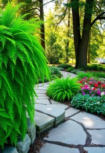 ferns in garden design