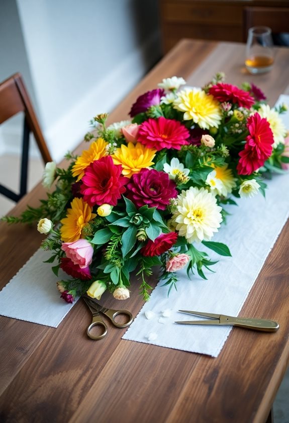 flower arranging for creativity