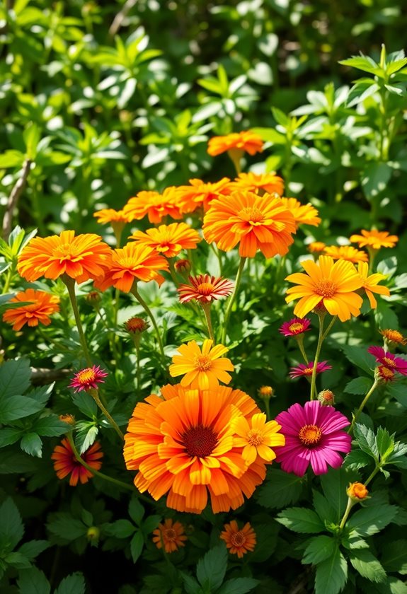 flower pairings for pest control