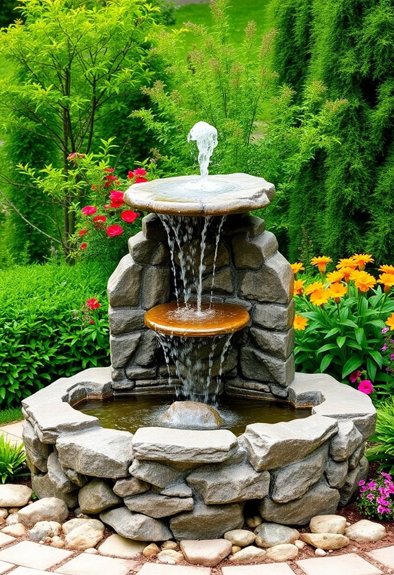 fountain enhances property value