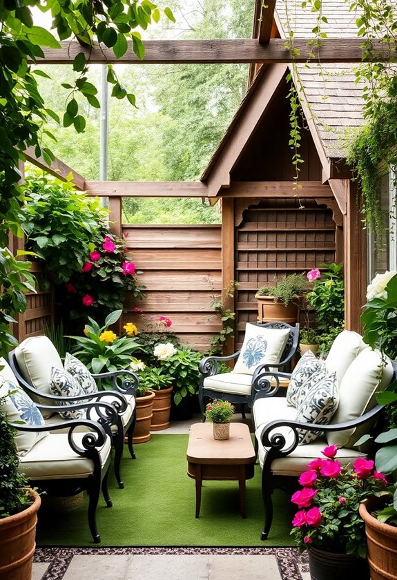 functional outdoor living spaces