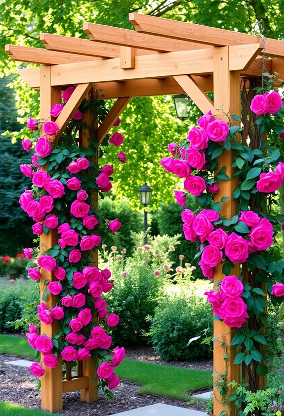 garden arbors enhance aesthetics
