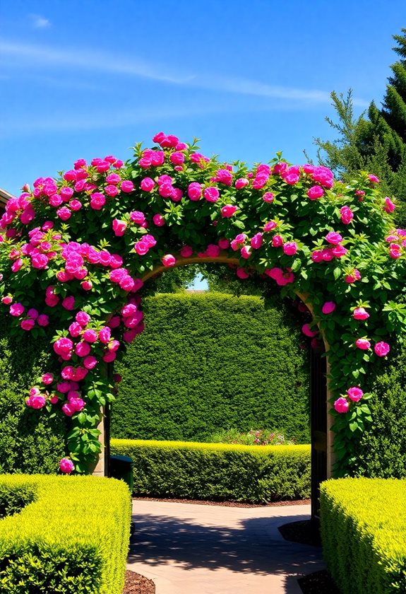 garden archway maintenance tips