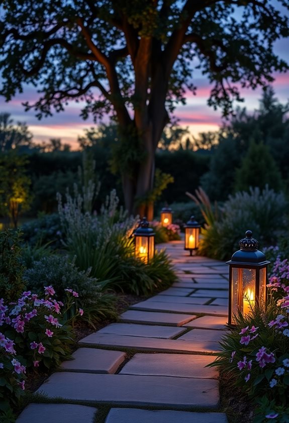 garden pathway lighting ideas