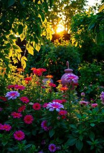 garden photography lighting tips