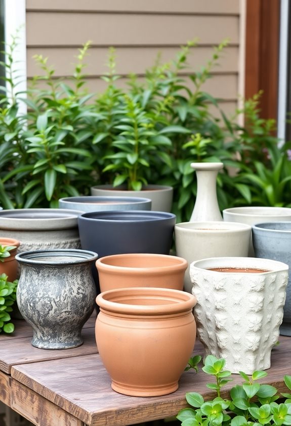 garden pots enhance plant health