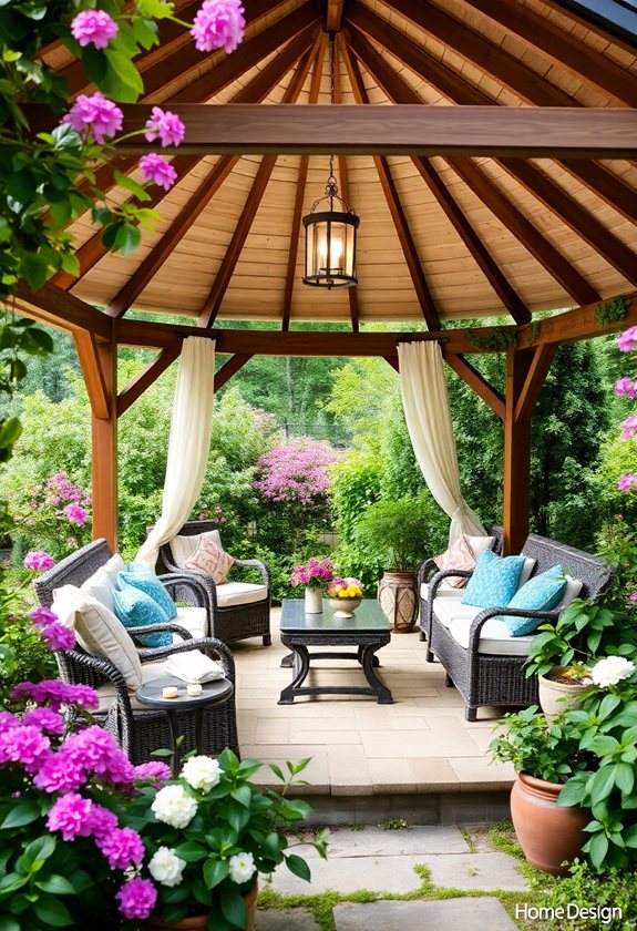 garden structures for comfort