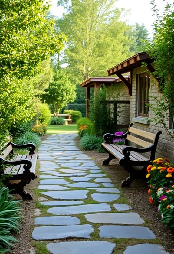 garden walkway material options