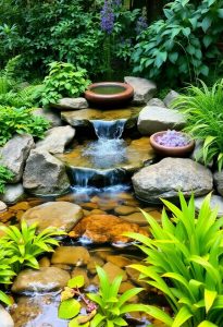 garden water feature care