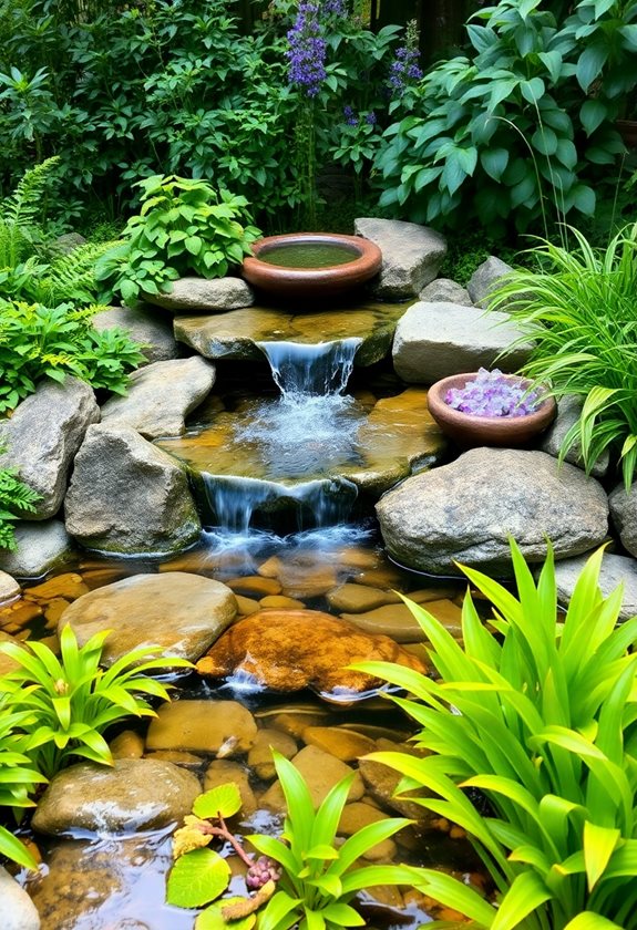 garden water feature care