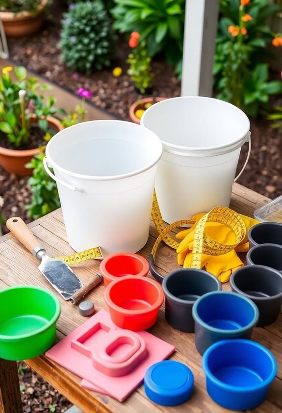 gather garden path tools