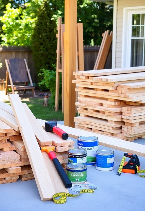 gather materials and tools