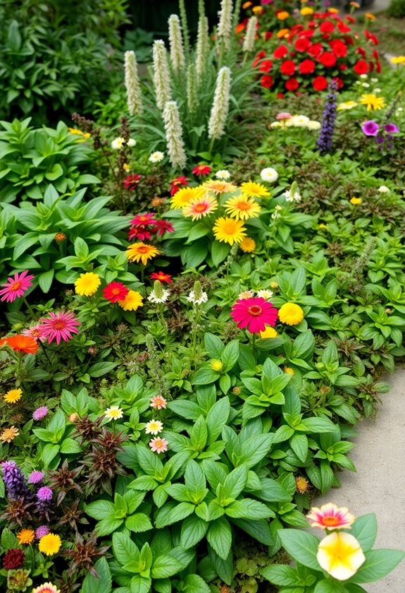 groundcovers suppress weeds effectively