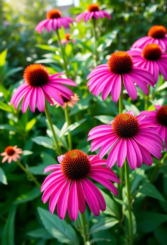 grow cheerful coneflower perennials