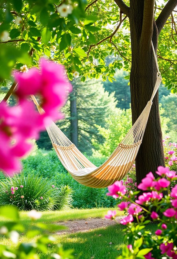 hammock retreat in nature