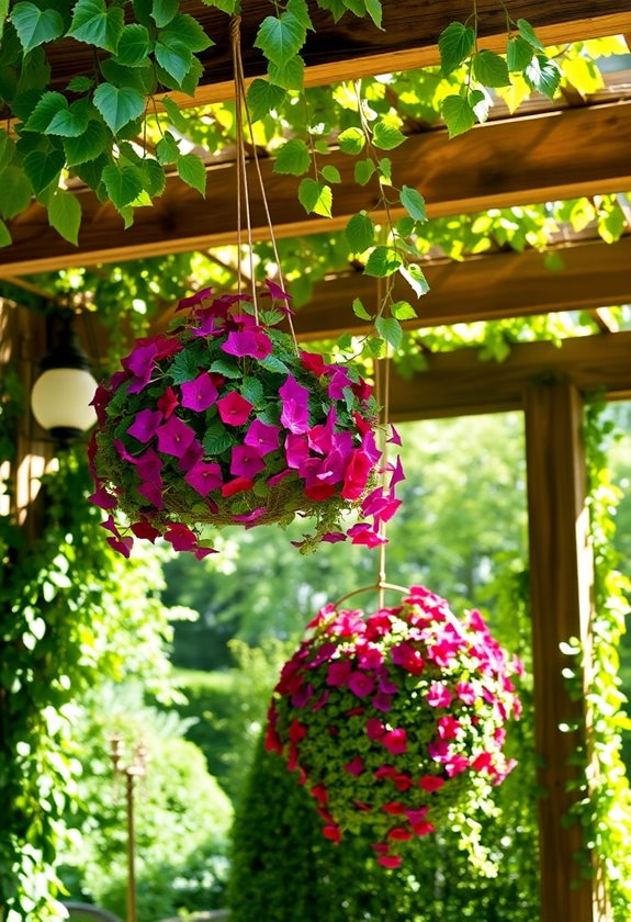 hanging baskets for gardening