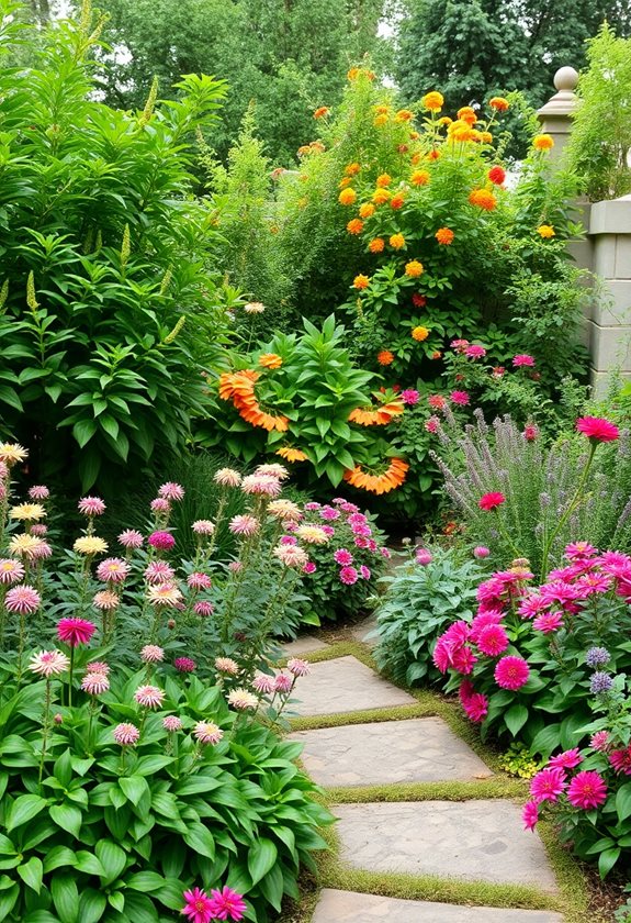 hardy perennials for year round color