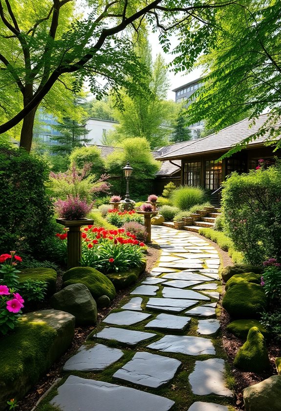 harmonious natural pathway design