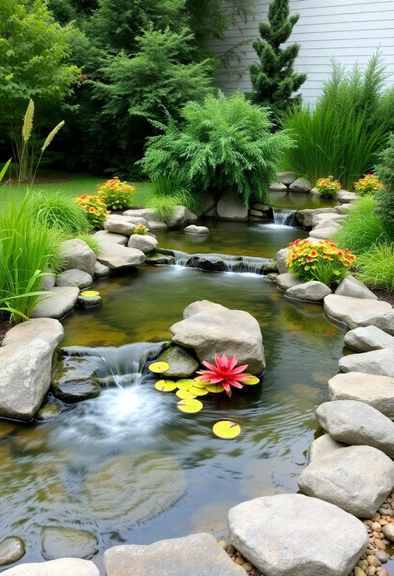 healthy water garden maintenance