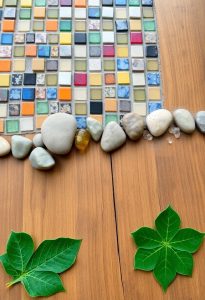 homemade garden stepping stones