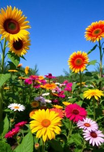 ideal summer flower beds