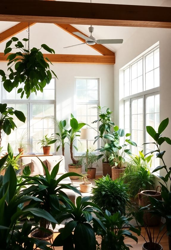 indoor plants boost mental health