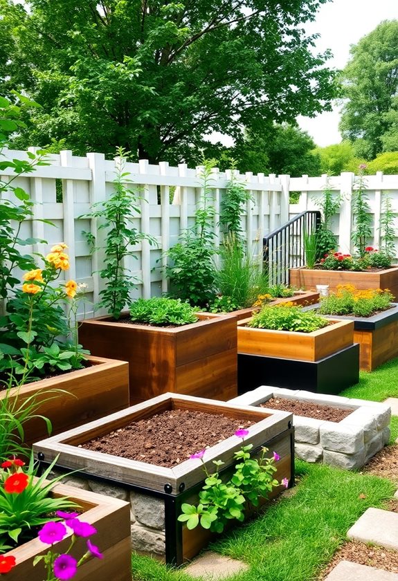 innovative small garden beds