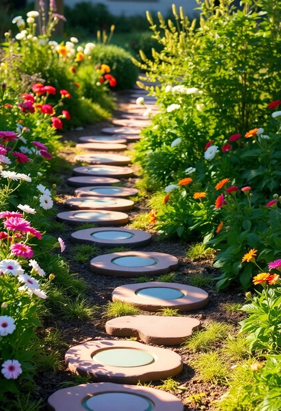 install stepping stones beautifully