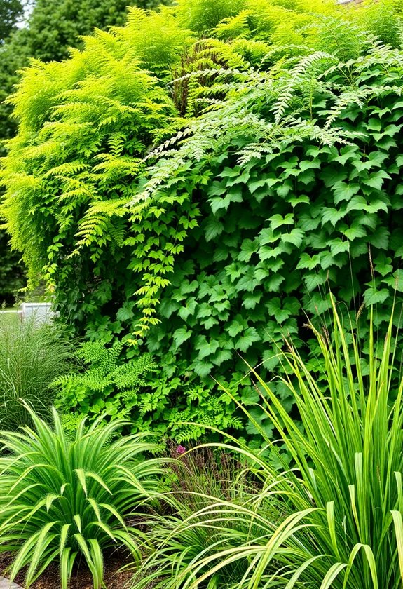 layered garden design techniques