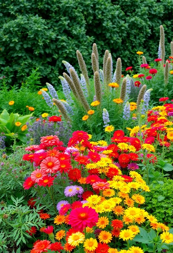 layered plant landscape design