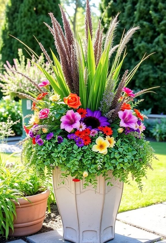 layering heights enhances arrangement