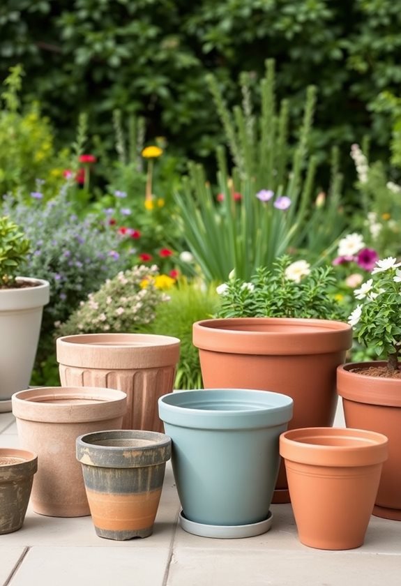 lightweight and portable pots