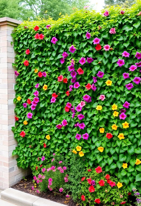 living plant garden barriers