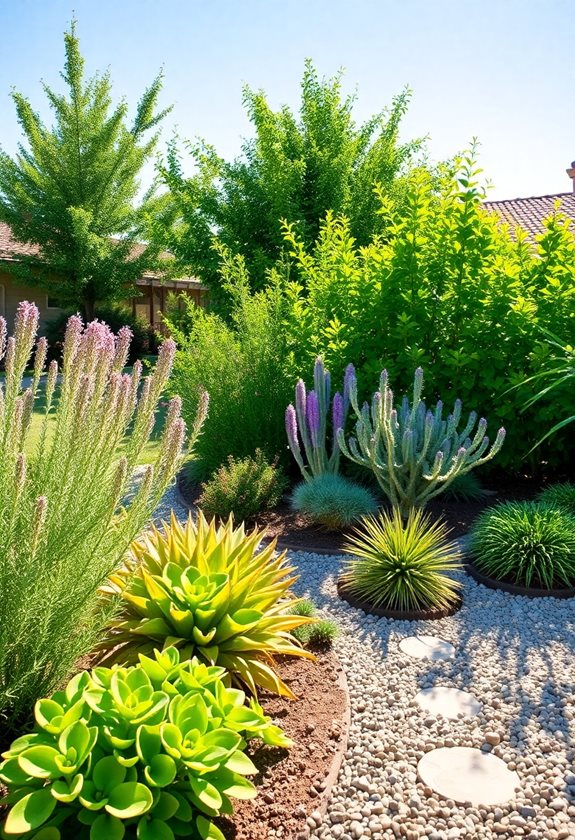 low maintenance native plant garden