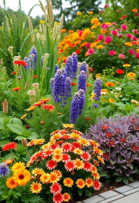 low maintenance perennial garden options