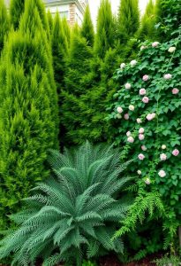 lush plants for privacy
