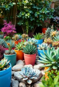 lush succulent garden designs