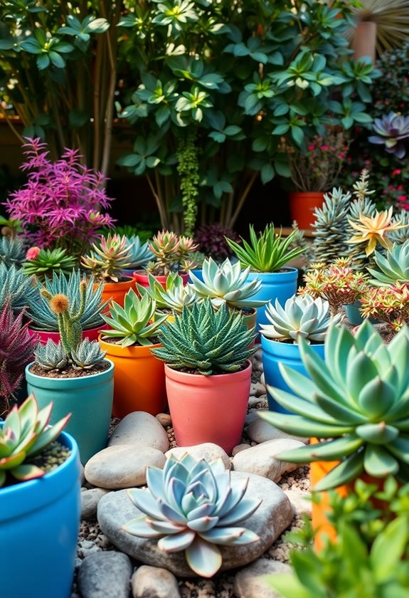 lush succulent garden designs