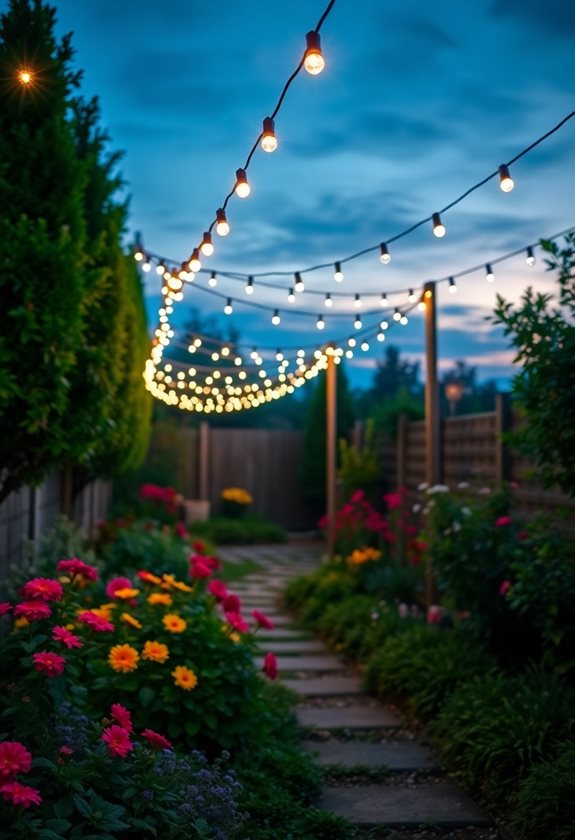 magical backyard lighting solution